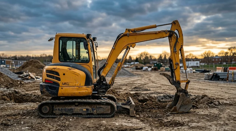 Mini excavatrice